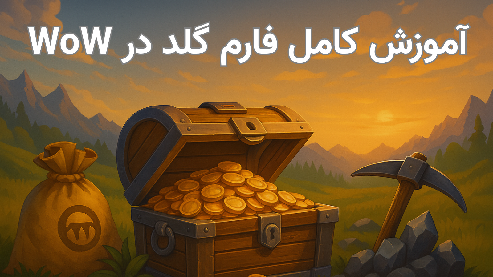 آموزش فارم گلد در wow